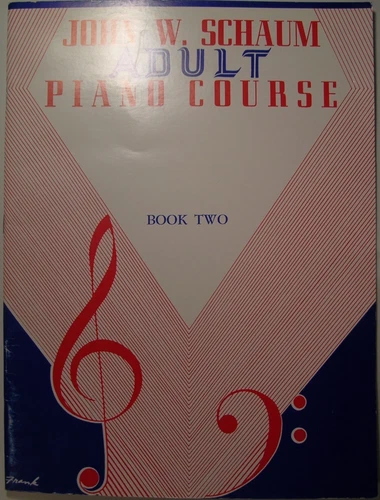 New Schaum Adult Piano Course Book 2 Music Book #EL00212