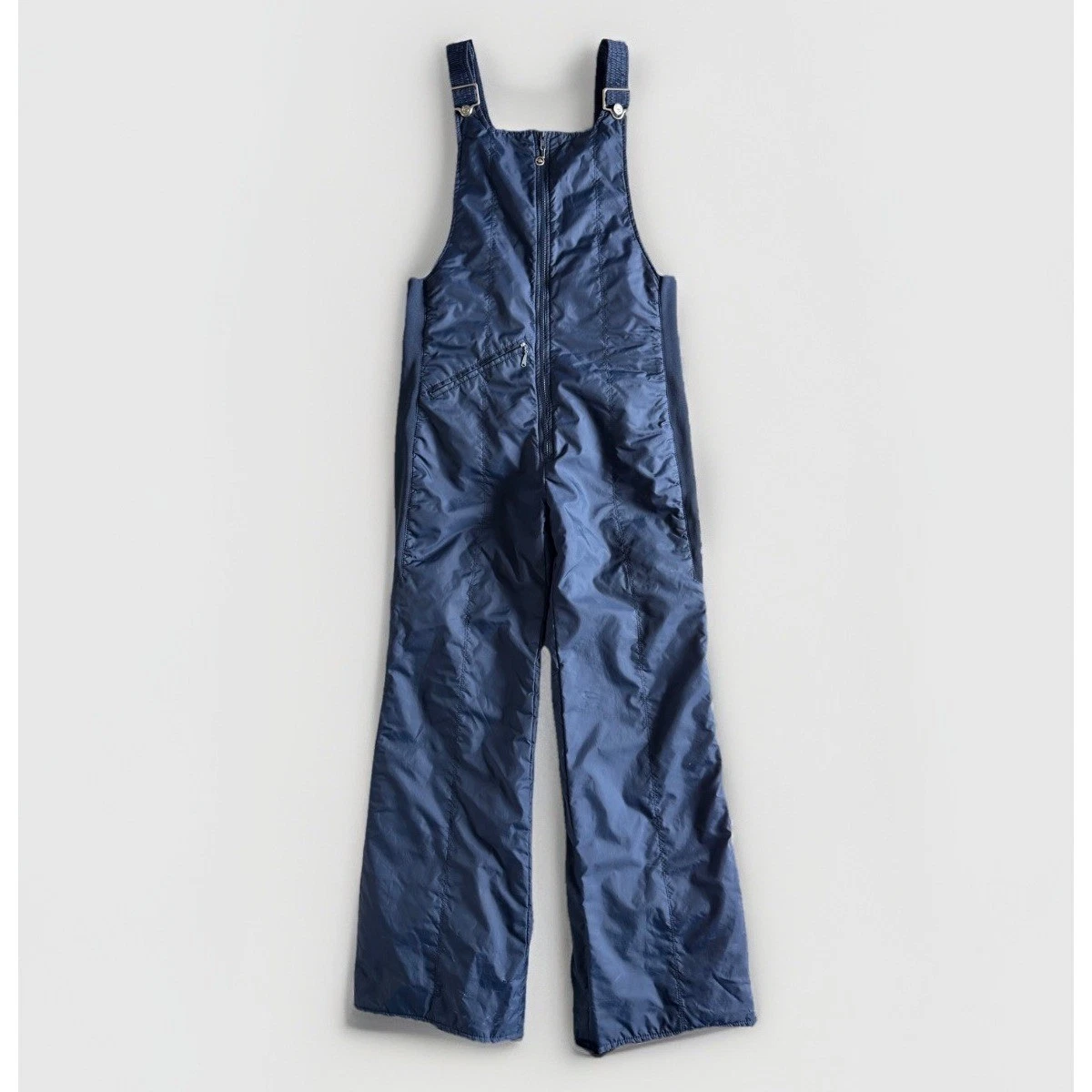 VTG Obermeyer Randy Insulated Nylon Ski Bib Snow Pant Suit Mens XL Navy Outdoor