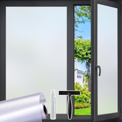 Hochwertige Fensterfolie für Sichtschutz - Mattes Design für angenehmes Licht