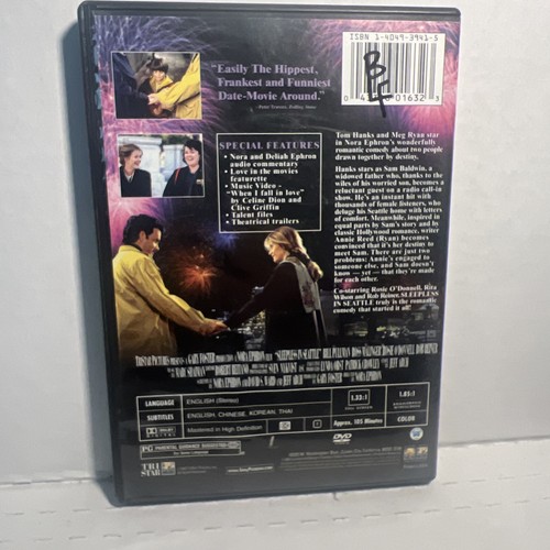 NEW AND SEALED ~ Sleepless in Seattle (DVD, 10th Anniversary Edition, 1993) - Picture 2 of 3