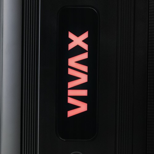 BLUETOOTH LAUTSPRECHER LEISTUNGSSTARK 100W! VIVAX KARAOKE + 2 LED-MIKROFONE AUX/ - Bild 7 von 12