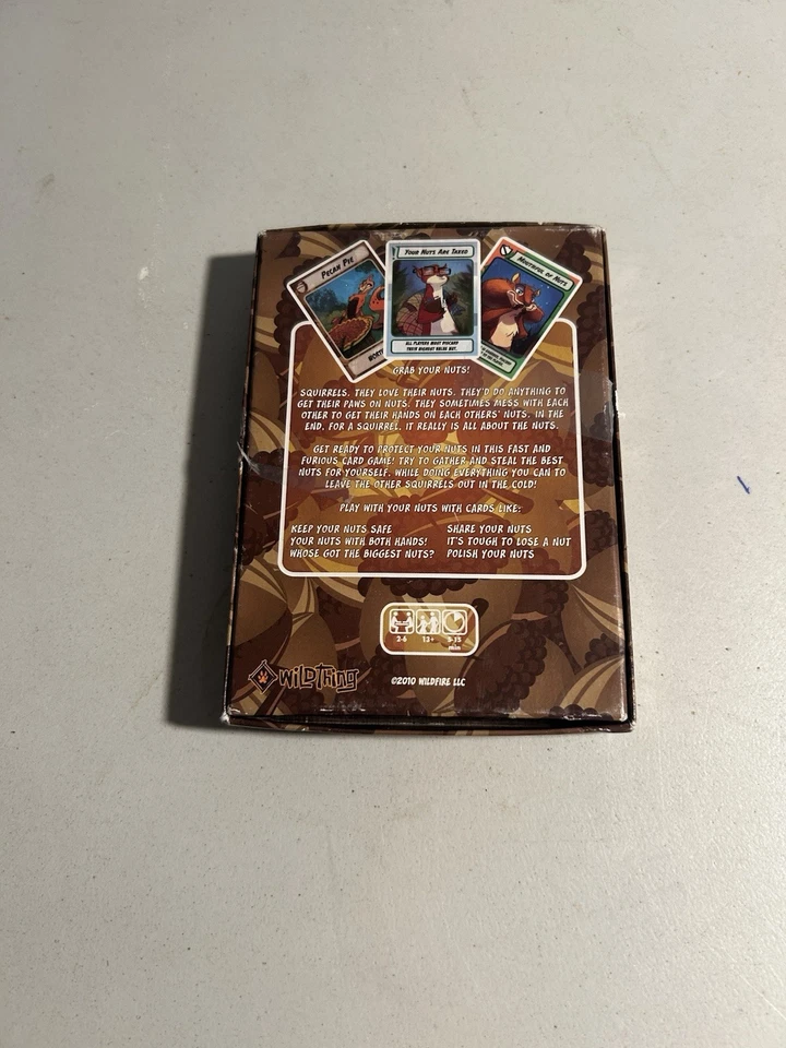 Wildfire Cardgame Nuts! Box - No Instructions - Image 2 of 3