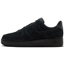 Nike Air Force 1 Low '07 Triple Black Suede Women's - HM9659-001 Size
