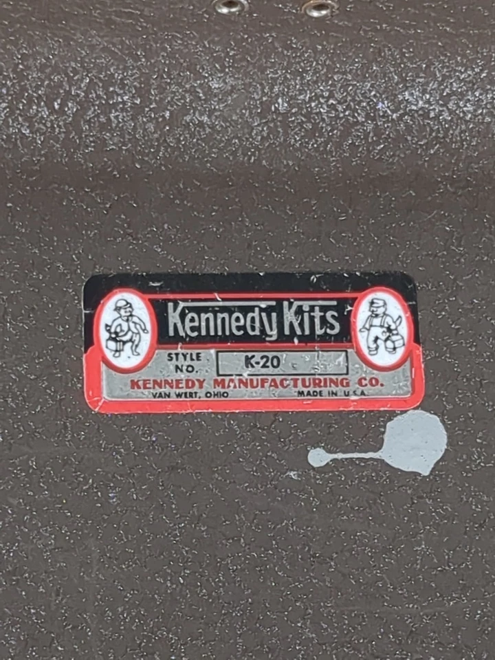 Kennedy Kits Caja de Herramientas K-20 y Bandeja Aparejos de Almacenamiento Hobby Mecánico Maquinista EE. UU. Foto 4 de 4