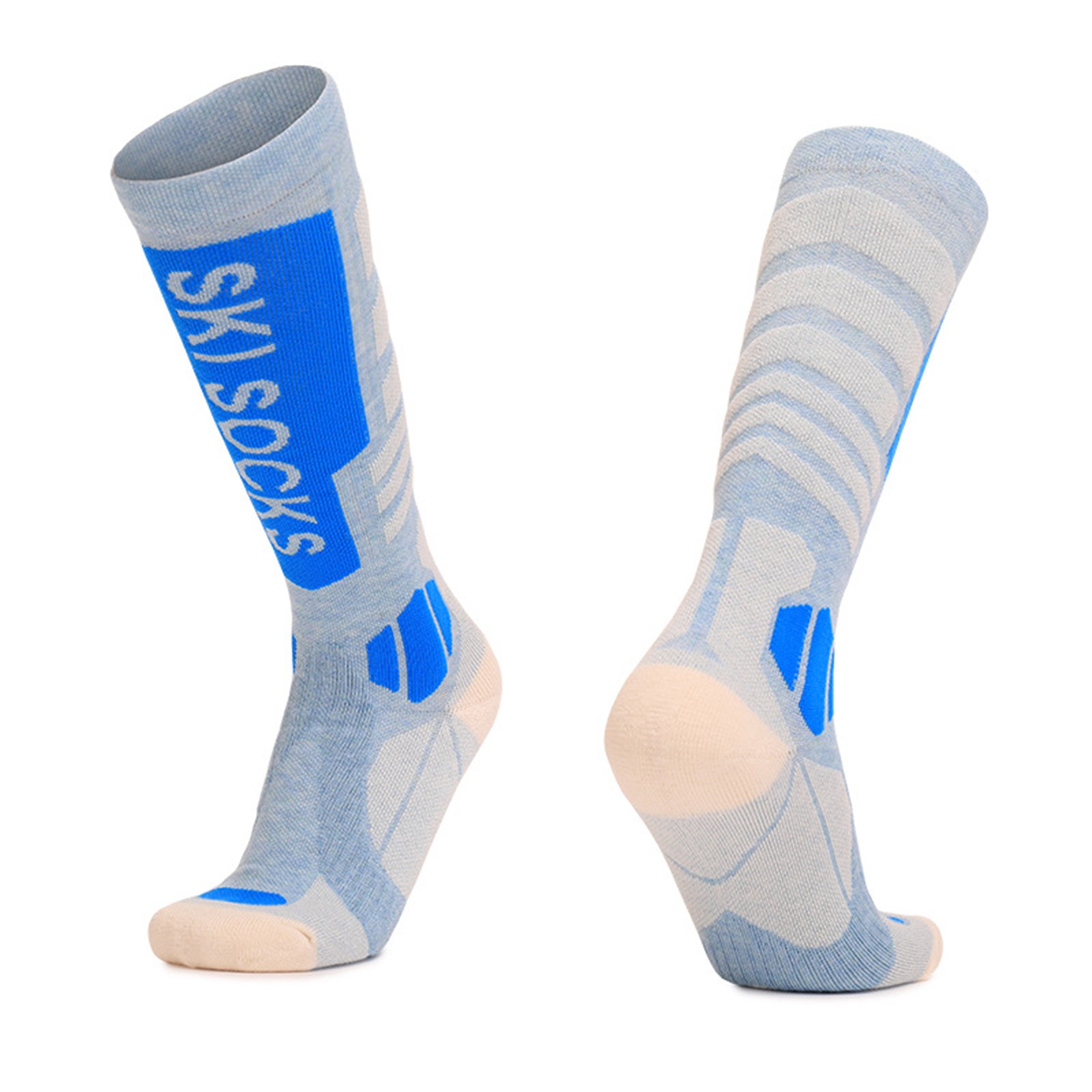 1 Pair Women Thermal Warm Socks For Cold Weather Skiing Merino Wool
