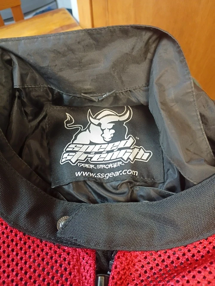 速度和力量摩托车赛车夹克 — 第 2/4 张图片