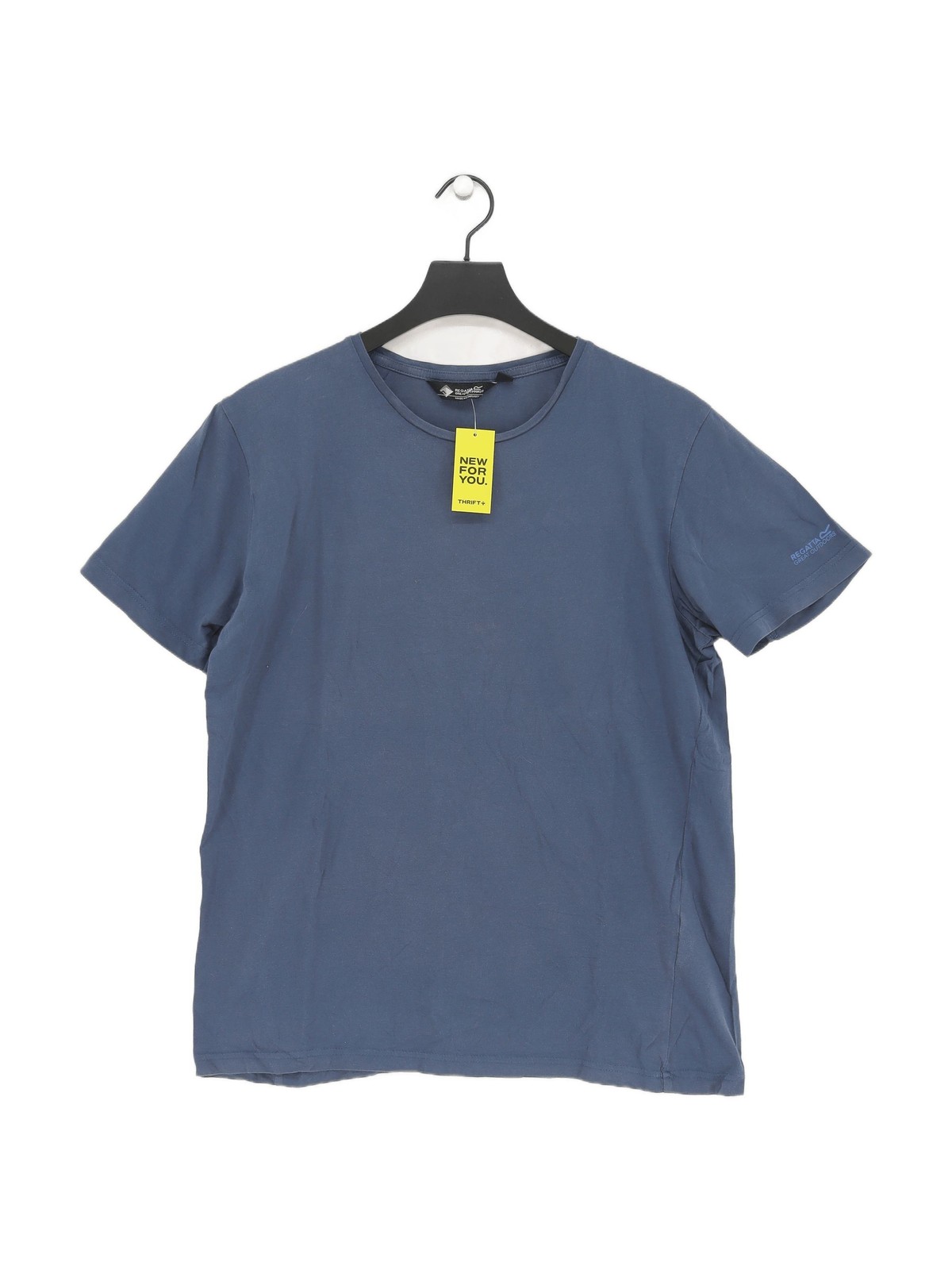 ALTRA T shirt uomo regata L blu 100% altro basic