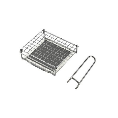 CAMPINGMOON Bread Toaster Camping Stove Gas Fire 304 Stainless Steel US-1312