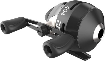 Zebco 404 Spincastrolle Süßwasser robust rechter Griff glatte Rolle Import