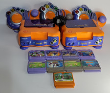 V Tech V Smile PC LOT W/Games /Controllers an...