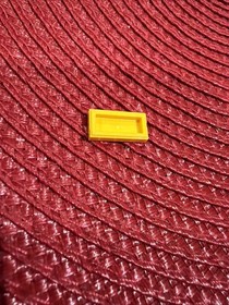 LEGO 3069pb0021 Yellow Tile 1x2 Bus Pattern Sticker 7641 City Corner