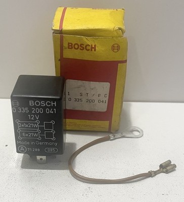 Bosch 0335200041 Blinkgeber 12V flasher unit 2+1x21W 6x21W circuit clignotante