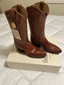 Mens Eel Skin Cowboy Boots | eBay display picture 3