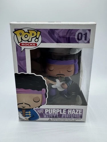 Funko Pop! Vinyl: Purple Haze Jimi Hendrix #1 VERY RARE!