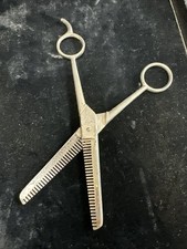 Thinning Shears Griffon Made In Italy 9025 Barber Hair Scissors 7" Vintage