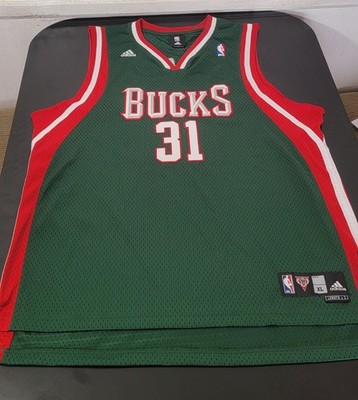 Adidas NBA Milwaukee Bucks Charlie Villanueva Jersey XL (STITCHED