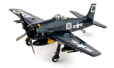 SkyMax Models 1:72 US Navy Grumman F8F-2 Bearcat Fighter, SM1013