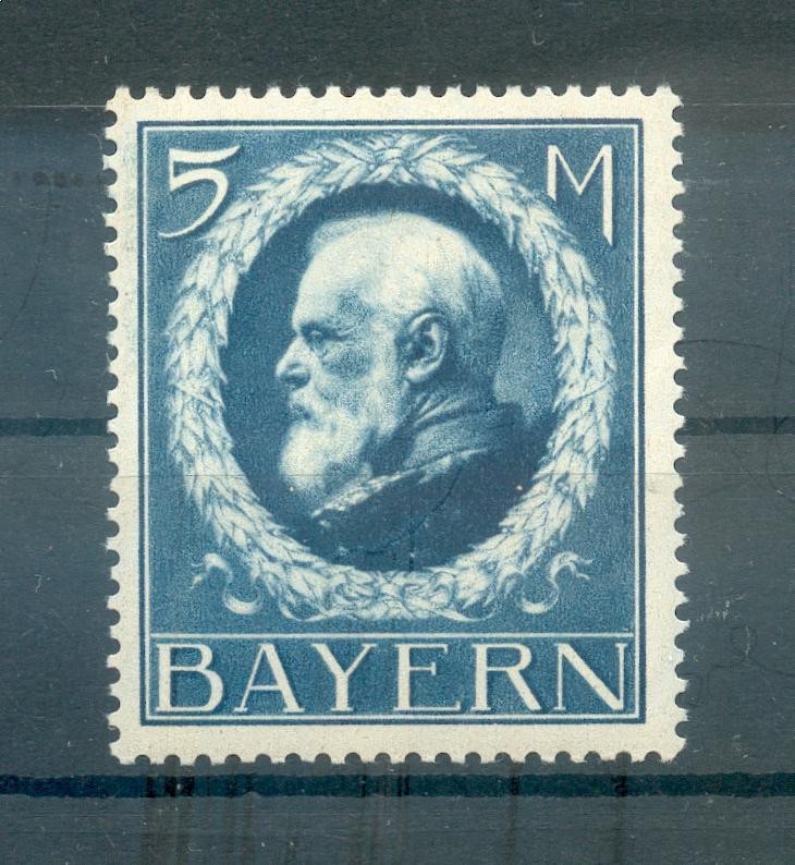Bayern Frieden-Druck 107I Luxury MNH Post Fresh 40EUR