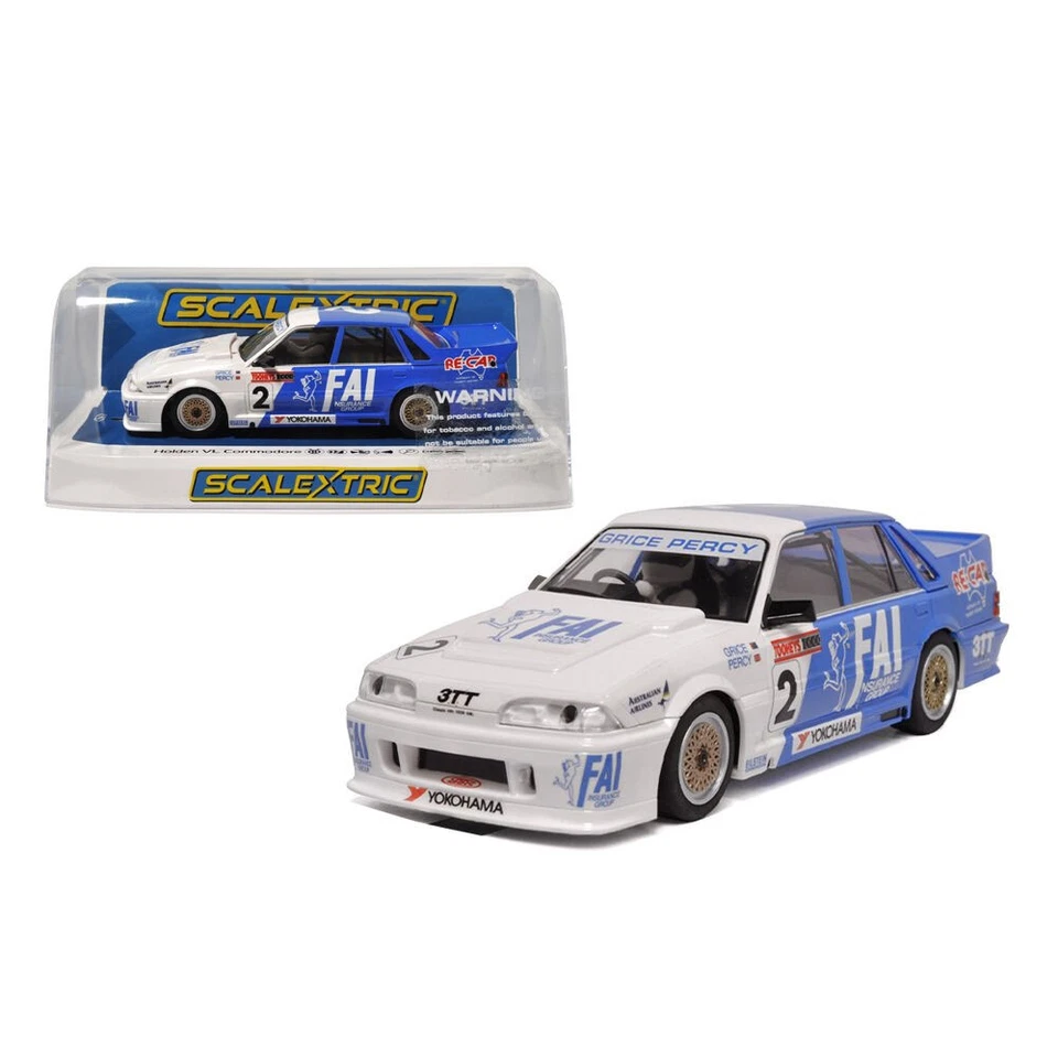 Scalextric 1:32 Scale Holden VL Commodore 1988 Bathurst Model & Lights Slot Car - Image 2 of 2