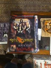 Steel Dragon Rock Star Soundtrack Orig CD/Album Release Promo Poster 24x18