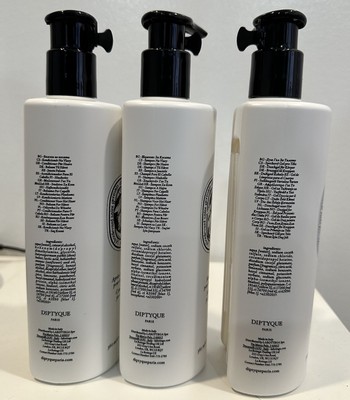 Diptyque Paris Hotel Amenity Set Shampoo Conditioner Shower Bath