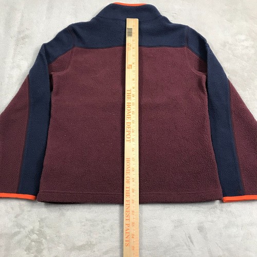 Cotopaxi Jacket Kids Size Medium Burgundy Blue Fleece 1/4 Zip Casual Outdoors - Picture 10 of 15