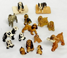 VTG Hagen-Renaker Miniature Dog Figurine Lot 15 Cocker Spaniel Poodle Terrier+