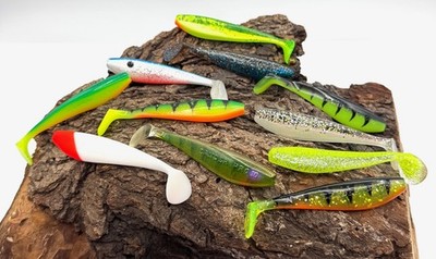 Fox Rage Zander Pro Shad´s Ultra UV 10cm viele Farben Gummiköder Gummifisch SALE