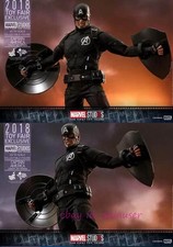 Hot Toys 1/6 Mms488 Captain America Concept Apt Version Action Figure In Stock