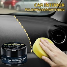 Crystal clear car plastic repair agent-Interior and panel renewal wax polishing