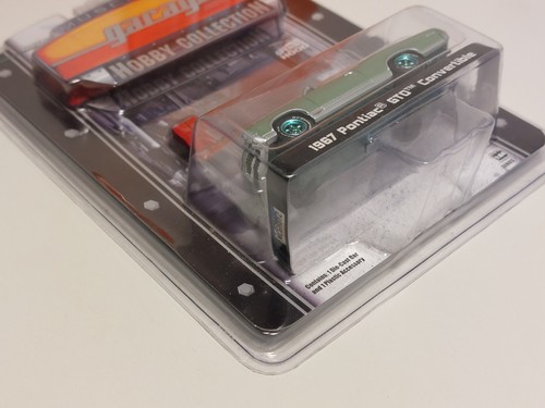Greenlight Muscle Car Garage 1967 Pontiac GTO Convertible Green...B3 - Picture 2 of 6