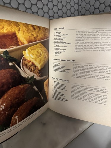 Vintage 1980 Hamburger Meats Recipes Better Homes And Gardens Cookbook Cook Book - Bild 4 von 4