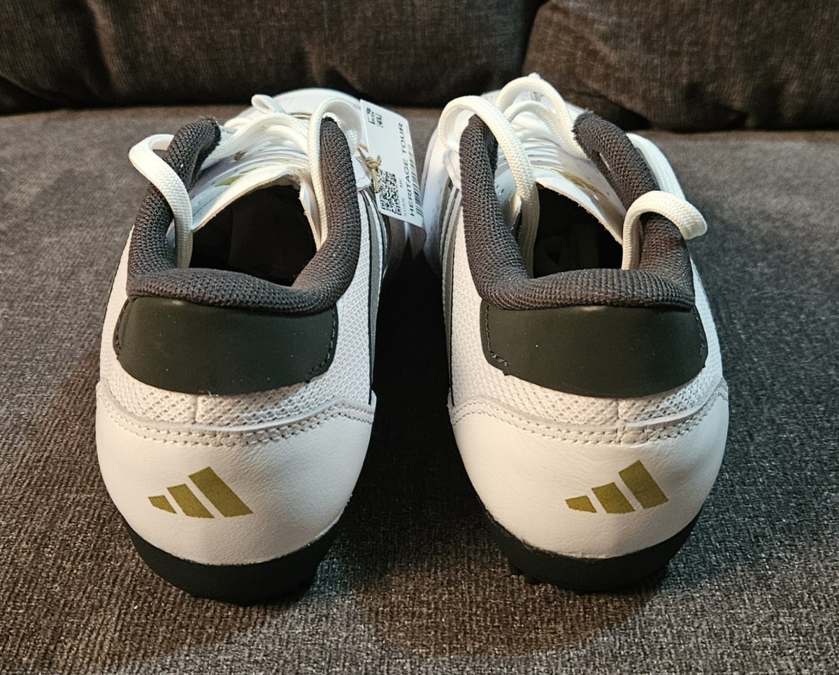 Adidas Heritage Tour Cycling Shoes Clipless White Size Men’s 10.5 IE1400 Adidas Heritage Tour Cycling Shoes Clipless White Size Men main image 4