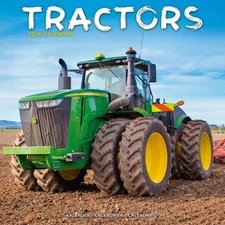 Tractors Calendar 2026 | 12 Month Wall Calendar |  Publishing | Plastic Free Pac