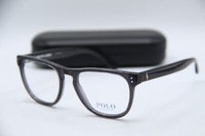 NEW POLO RALPH LAUREN PH 2206 5320 CLEAR GREY AUTHENTIC FRAMES EYEGLASSES 52-19
