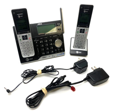 AT&T ~CLP99553~ CORDLESS PHONE DECT 6.0 CONNECT CELL SYSTEM HD/BLUETOOTH/CALL ID