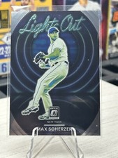 2022 Donruss Optic Lights Out Holo #9 Max Scherzer 🔥12-FOR-10