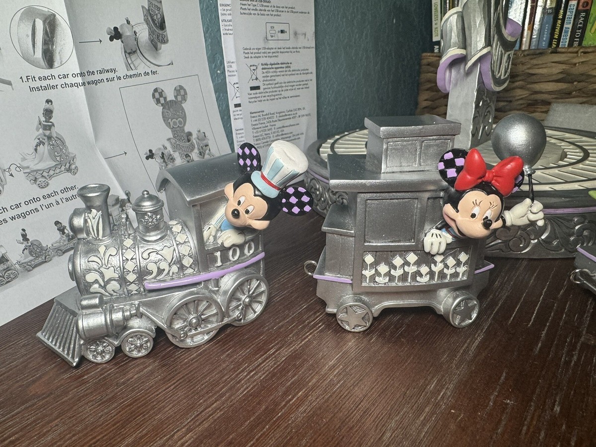 Jim Shore Disney Traditions: All Aboard Centennial Train Figurine