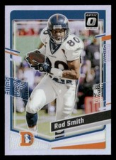 2023 Donruss Optic Rod Smith #56 Rocket HOLO Denver Broncos