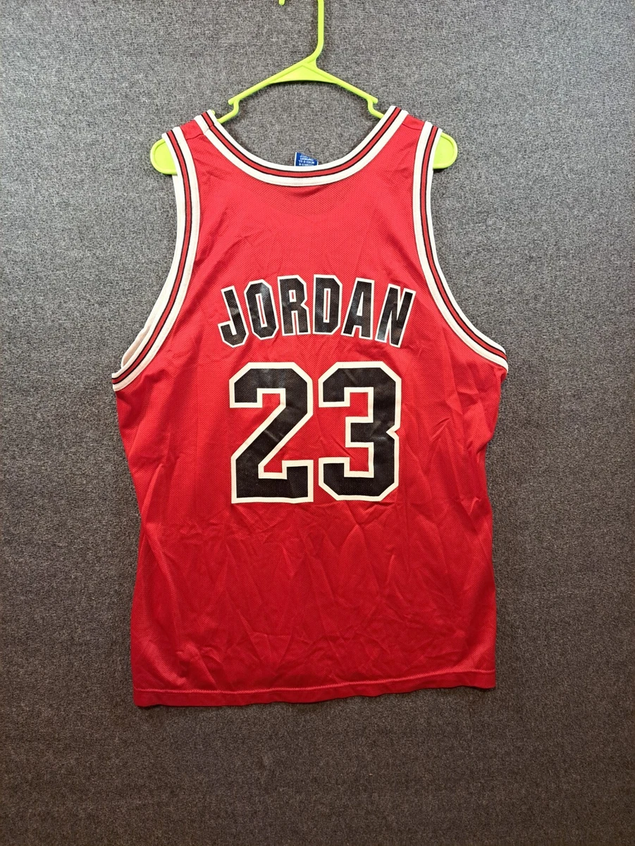 Size 48 VTG Champion Jordan Jersey Chicago Bulls 23 NBA 90s Made in USA - Denmark