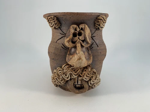 Vintage McGillivray Pottery Funny Face Mug