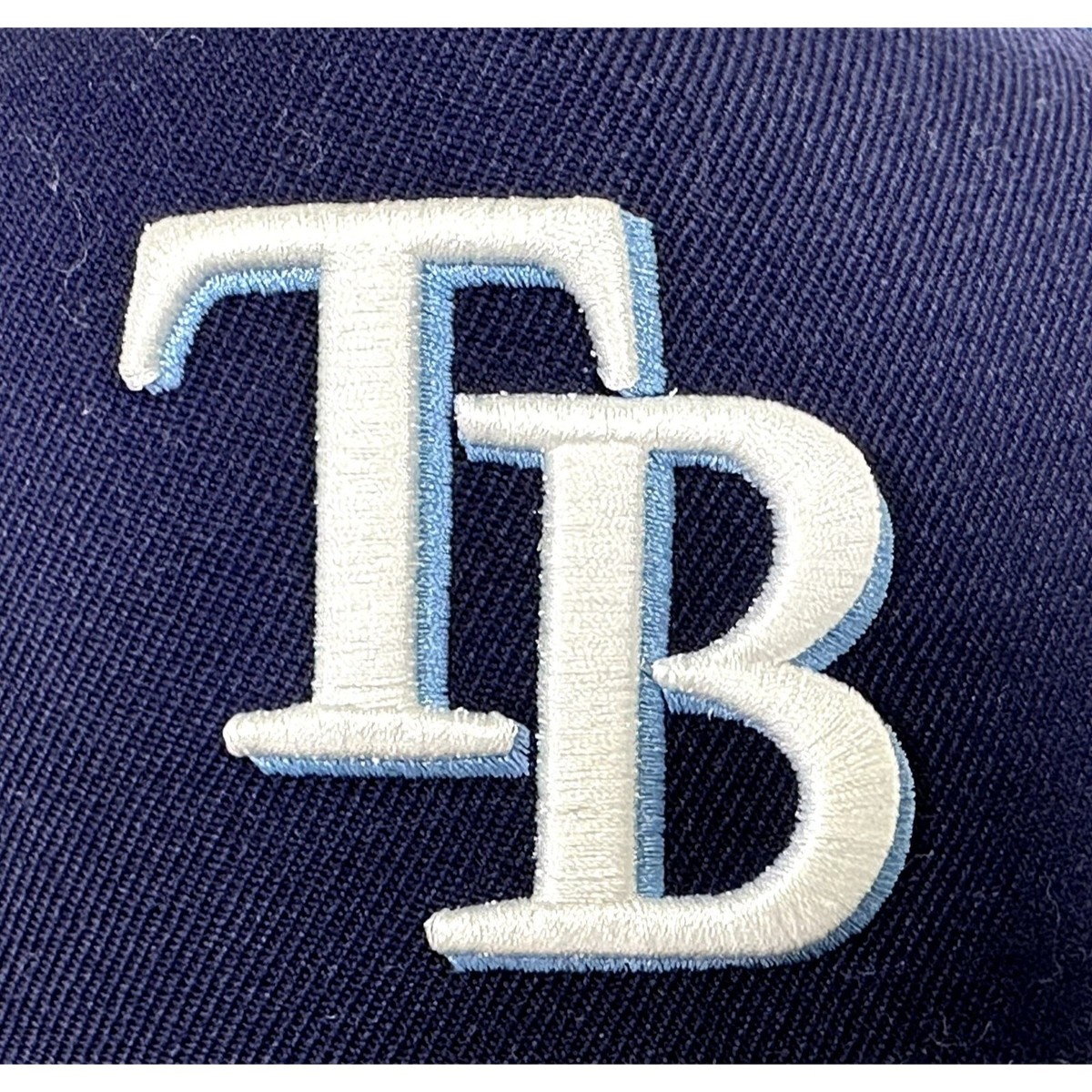 Tampa Bay RAYS Hat Blue Mesh Snapback Wide New Era 9Fifty Cap