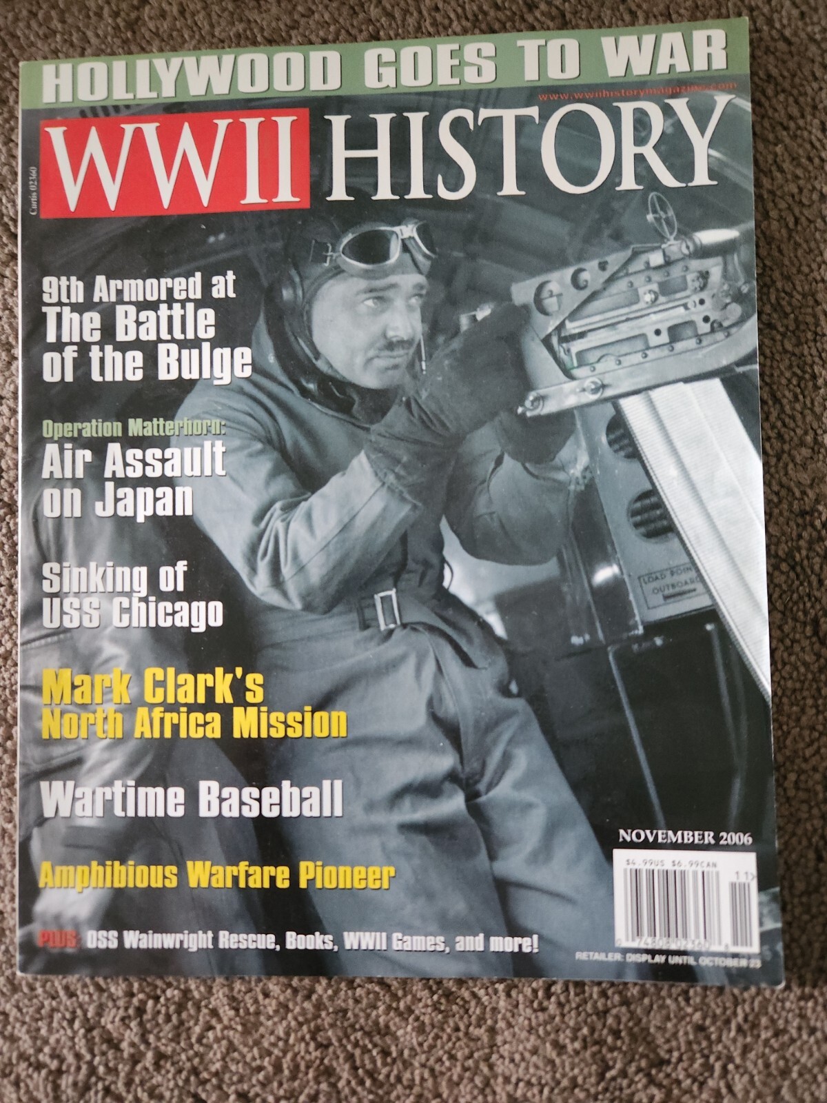 WWII History - 1 MAGAZINE -  2006 Special Editions, Clark Gabel