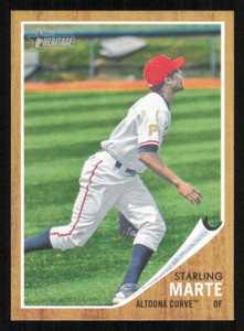 2011 Topps Heritage Minors #25 Starling Marte