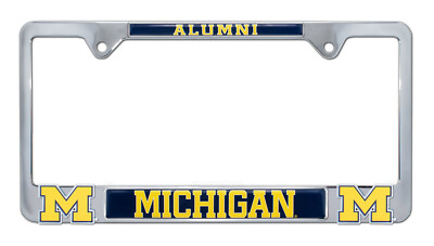 University of Michigan Alumni 3D License Plate Frame
