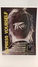 PEAVEY GUITAR AMPLIFIERS 1990    11X8 - PRINT AD. n1