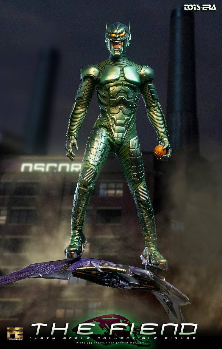 T oys era PE007A DX グリーン・ゴブリン 1/6 フィギュア New TOYS ERA PE007 1/6 The Fiend Spider-man Green Goblin 12