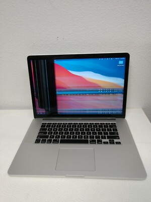 Apple Macbook Pro A1398 2015 Intel Core i7 2.2GHz 16GB 256GB SSD 11.2.1 * READ *
