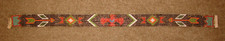 Vintage 1930's - 40's Native American Indian Thunderbird Beaded 22" Belt