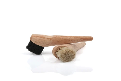 Redecker Luxus Schuh Auftragsbürste Eincremebürste Bürste Rosshaar 12 cm z1828